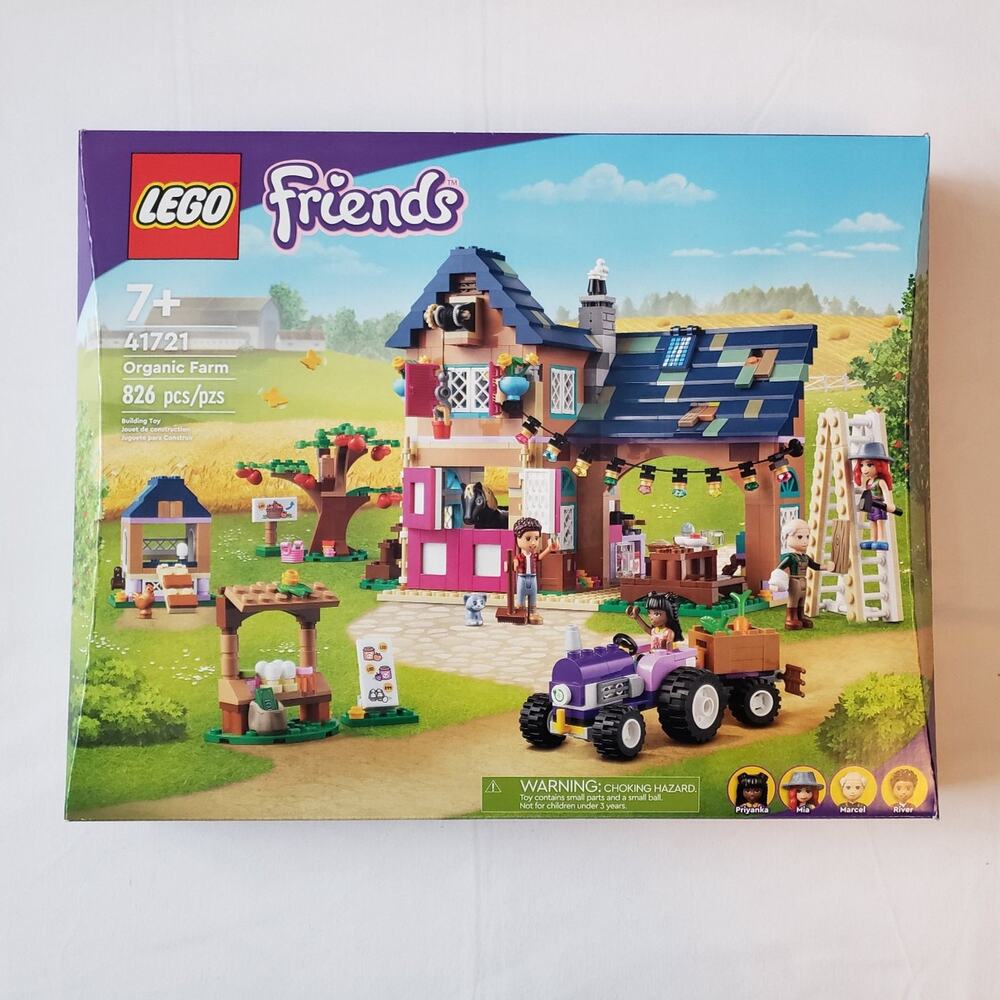 LEGO Friends 41721 Organic Farm New In Sealed Box Retired Set